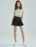 Skort Plisado Bicolor
